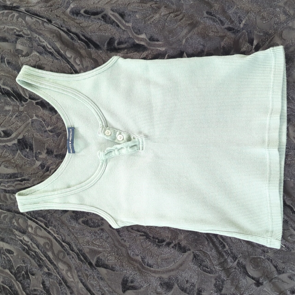 Brandy Melville mint green tank top